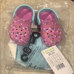 Brand New Toddler Crocs - size C4